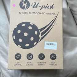 New U-Pick Outdoor Pickleball Balls (pink)