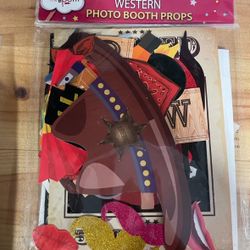 Western Cowboy Theme Photo Props