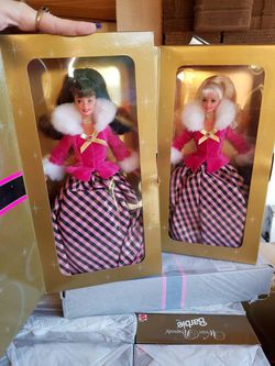1996 Avon Winter Rhapsody Barbie Lot