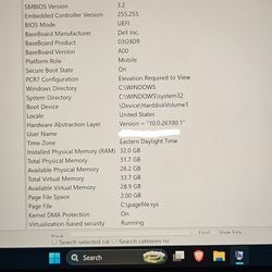 Dell Precision 5540 UHD 32gb Ram LAPTOP