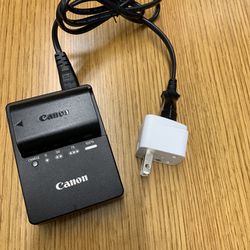 Canon Battery Charger And Battery 