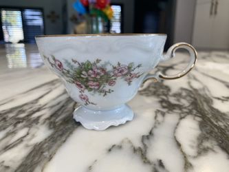 Johann Haviland Bavaria Germany Rose Tea Cup