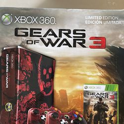 XBOX 360 GEARS OF WAR 3 limited edition 