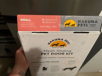 Doggy door insert