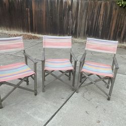 Vintage Directors Chairs