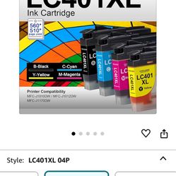 ECHALLENGE LC401XL Ink Cartridges High Yield Compatible for LC401 XL LC401XL BK 
