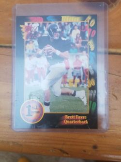 Brett Favre Rookie Card