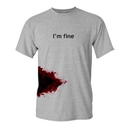 Zombie “I’m Fine” Bloody Shirt Costume