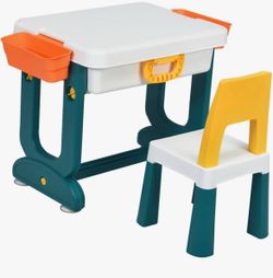 5 in 1 Kids Activity Table Set