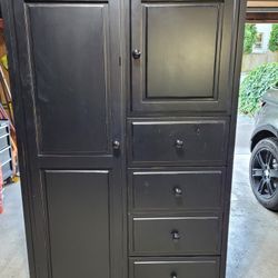 FREE- Underhills Black Armoire