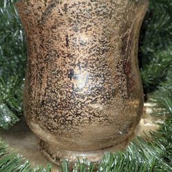 6" Mercury Glass Candke Holder