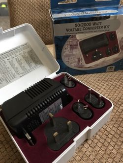 50/200 watt voltage converter kit
