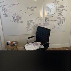 DRY ERASER BOARD , MAGNETIC!!🧲 in great condition for a large area