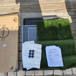 HQ4US Dog Grass Pad With Tray