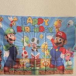 Mario Brothers Banner 
