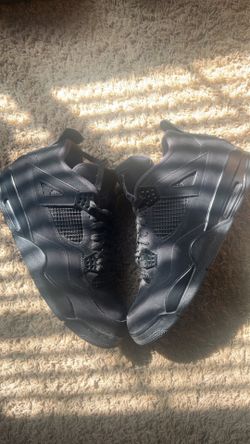 Size 12.5- 2020 Jordan 4 Black Cat