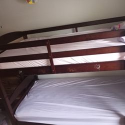 Twin, Twin Bunk Bed With Mattress