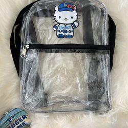 Dodger Hello Kitty Stadium Clear Backpacks