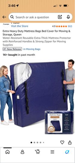 Moving mattress cover queen
