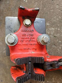 Ridgid Bench Chain Vise