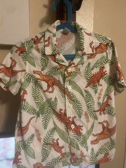 Boys Button Up Shirt Size 5/6