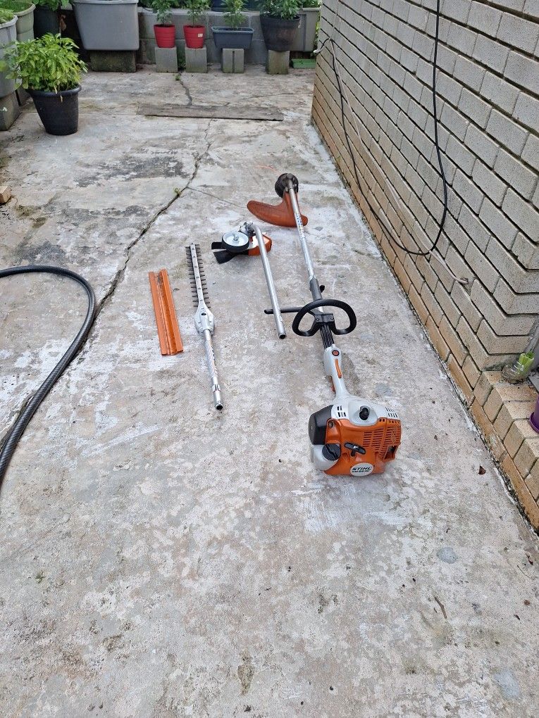 Trimmer Stihl KM56RC GAS 2cycle Work GOOD all