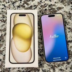 Apple Iphone 15 128gb Yellow - Unlocked (any carrier) 