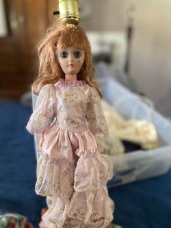Porslyn Doll Lamp Set 2