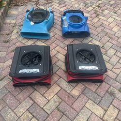 Phoenix AirMax Radial Air Movers and Industrial Floor Fans 6 Total Fans