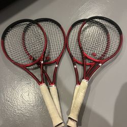 Wilson Clash 100L v2 Tennis Rackets (x4)