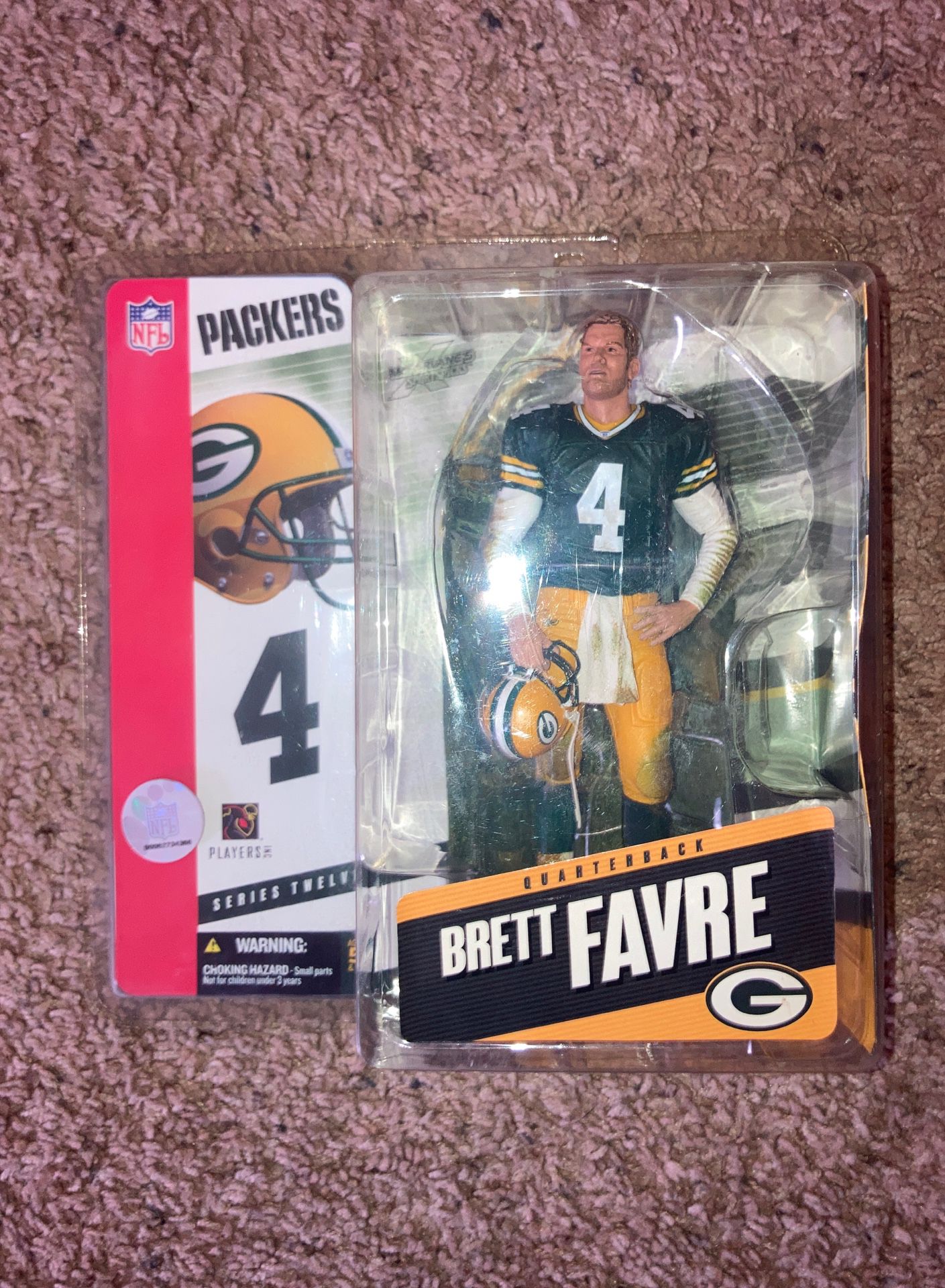 Brett Favre Packers Mcfarlane Sports Picks NFL Action Figure 