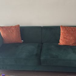 Velvet Couch 