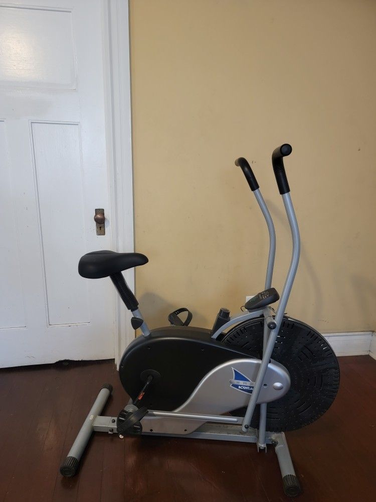 Body Rider Sports Body Flex Stationary Upright Exercise Bike 