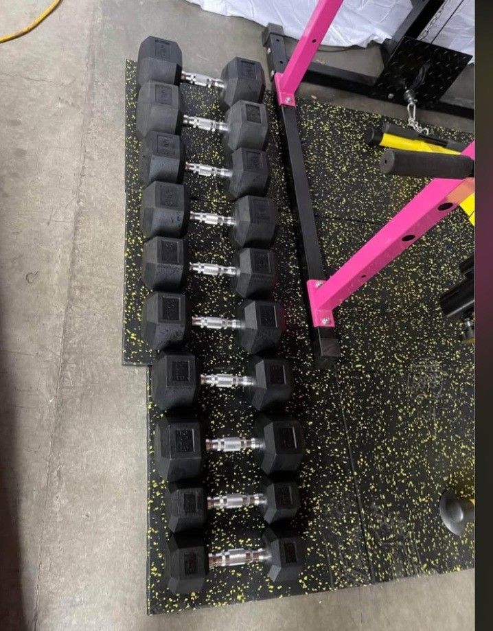 5-25 lb Dumbbell Pairs (150 lbs), New in Box