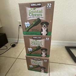 Dog Dental Chews Kirkland, 3 Boxes 