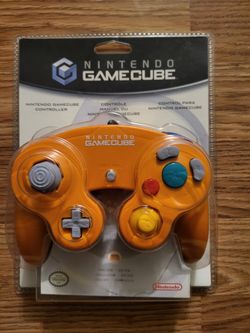 Orange Spice Gamecube Controller