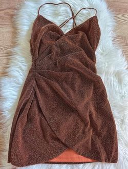 Women’s body con shimmer dress