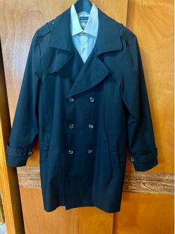 Men’s Trench coat black size M
