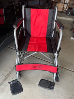 DriveEy Folding Adult Wheelchair