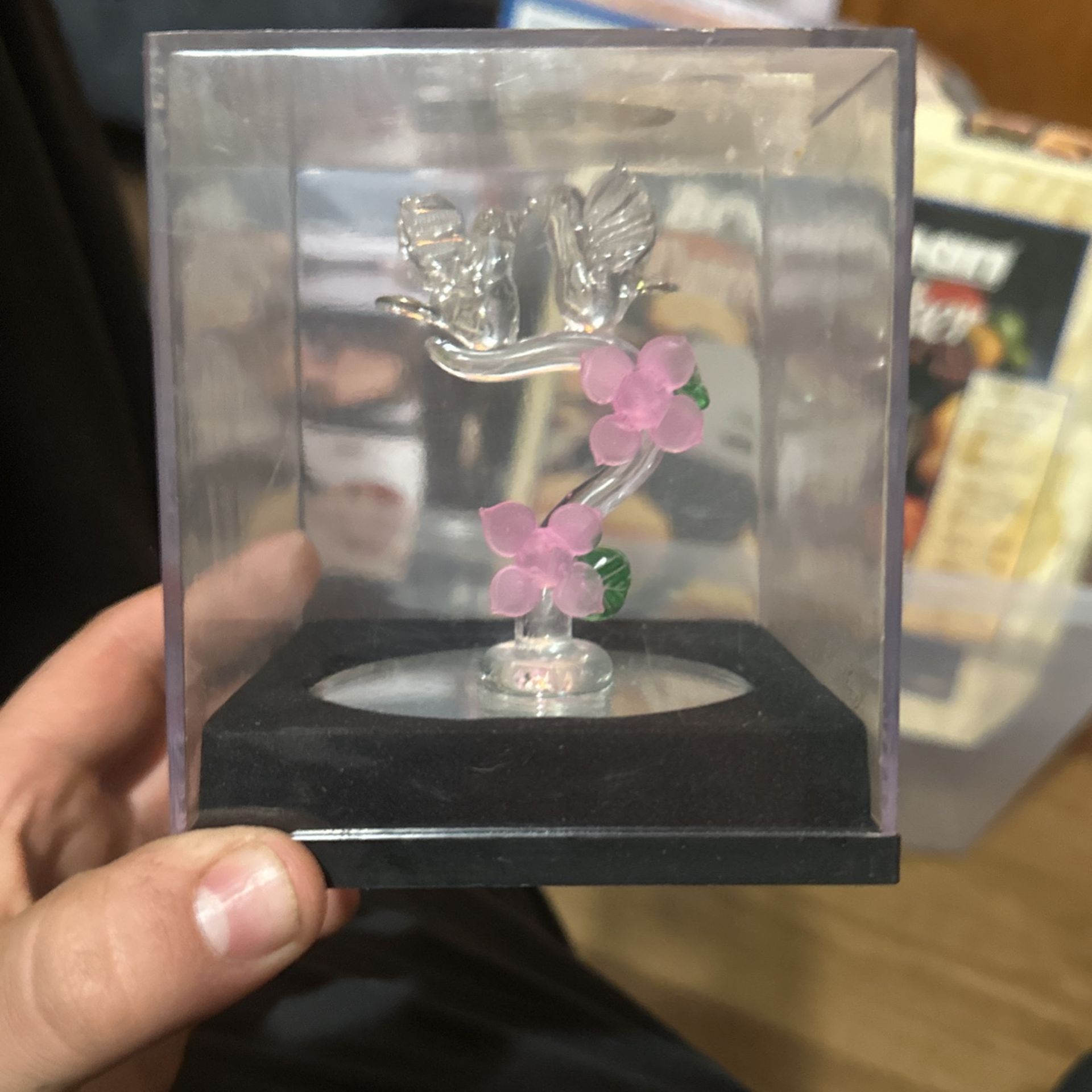 Spun Glass Figurine