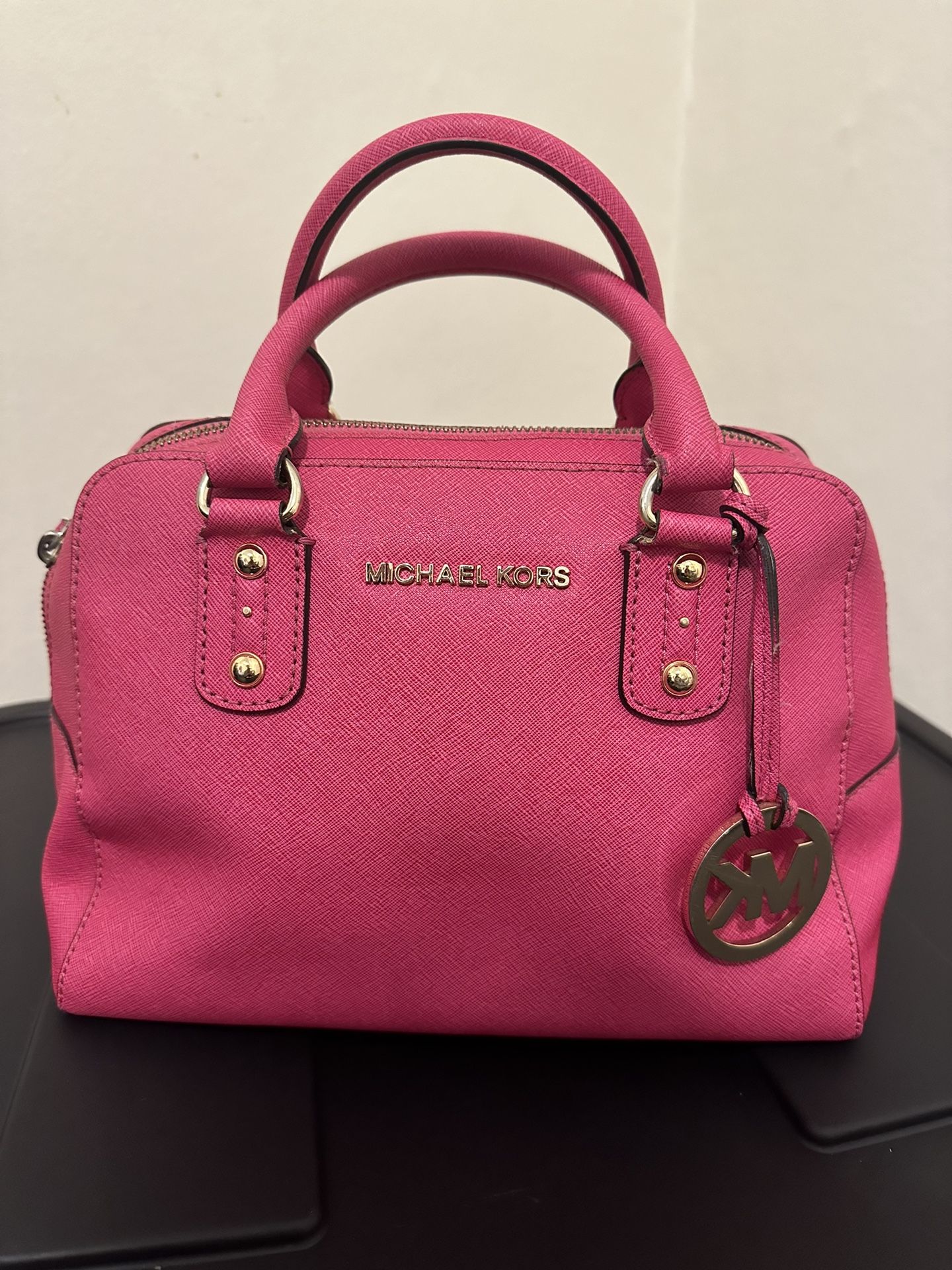 MICHAEL KORS Pink Leather Handbag