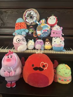 🧸 Squish Mellows, and Fun Character Plushies And Stuffed Animals $3-$8 Or Bundle For A Great Deal! 🦄