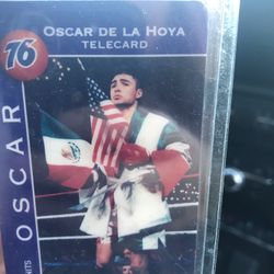 Oscar de la Hoya card Pick Up In east La