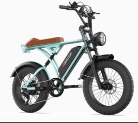 Movcan V60 PRO 1500W Peak Electric Bike - 60V 18Ah Removable Battery, 33 MPH & 80‑Mile Range, Full Suspension, Dual Hydraulic Brakes E-Mountain Bike,