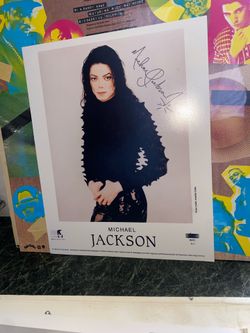 1996 Epic Records/MJJ Productions promotional poster featuring an image of Michael Jackson shot by renowned celebrity photographer Jonathan https://of