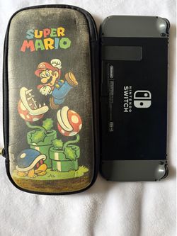 Nintendo Switch +2 games & case
