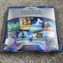 Disney Lorcana TCG: Rise Of The Floodborn - Disney 100 Collector’s Edition Gift Set NEW