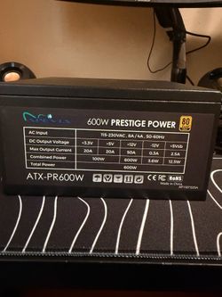 power supply 600w 80 Plus Gold