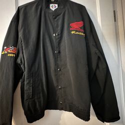 Used- 2001 Honda Racing Windbreaker Jacket