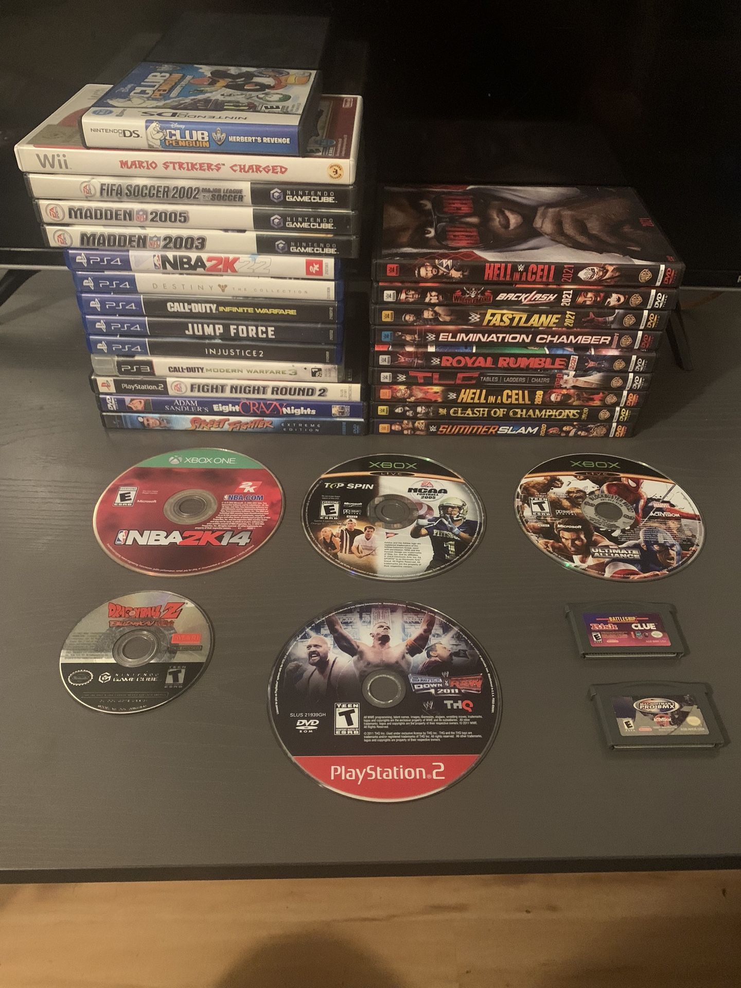 VIDEO GAMES AND DVDS - NEED GONE ASAP